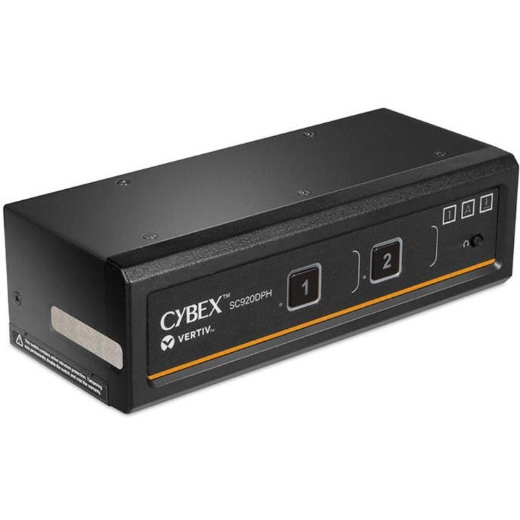 Vertiv Cybex SC900 Secure KVM | Dual Head | 2 Port Universal DisplayPort | NIAP version 4.0 Certified