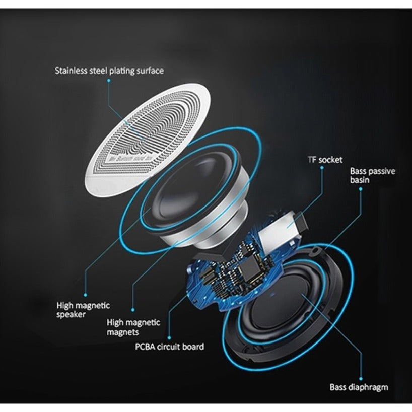 Adesso Xtream S4 USB-Powered Desktop Computer Speaker with Dynamic Sound - 5W x 2