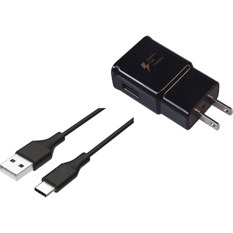 4XEM Samsung USB-C 6FT Charger Kit (Black)