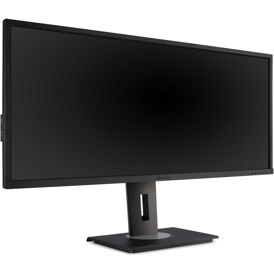 ViewSonic VG3456 34 Inch 21:9 1440p Monitor with Ergonomics Design, USB C, FreeSync, Docking Built-In, Gigabit Ethernet RJ45 for Home and Office