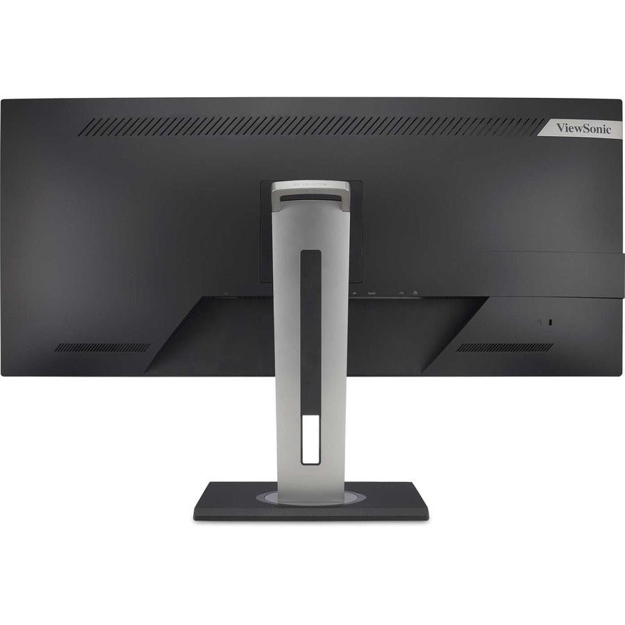 ViewSonic VG3456 34 Inch 21:9 1440p Monitor with Ergonomics Design, USB C, FreeSync, Docking Built-In, Gigabit Ethernet RJ45 for Home and Office