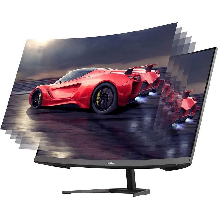 ViewSonic VX2718-PC-MHD 27 Inch Curved 1080p 1ms 180Hz Gaming Monitor with FreeSync Premium, Eye Care, HDMI and Display Port