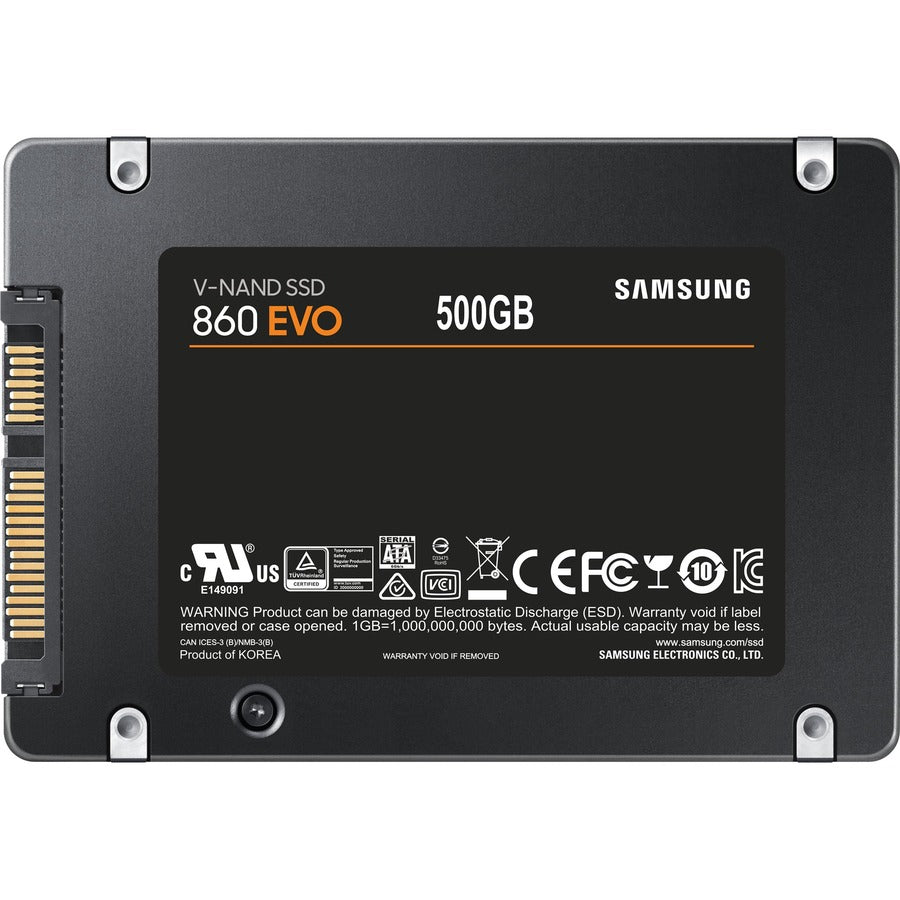 Samsung-IMSourcing 860 EVO MZ-76E500BW 500 GB Solid State Drive - 2.5