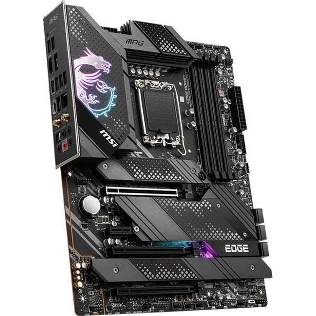 MSI MPG Z690 EDGE WIFI DDR4 Desktop Motherboard - Intel Z690 Chipset - Socket LGA-1700 - Intel Optane Memory Ready - ATX