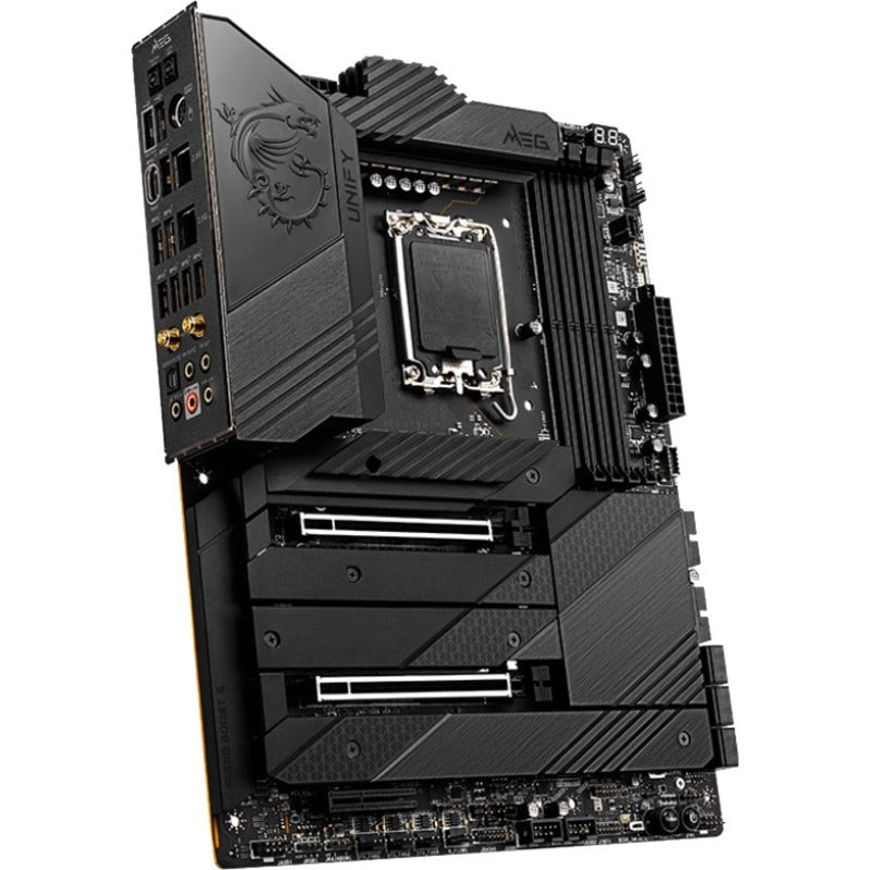 MSI MEG Z690 UNIFY Desktop Motherboard - Intel Z690 Chipset - Socket LGA-1700 - Intel Optane Memory Ready - ATX