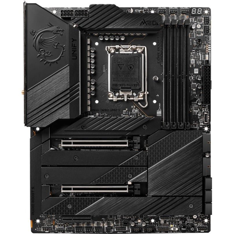 MSI MEG Z690 UNIFY Desktop Motherboard - Intel Z690 Chipset - Socket LGA-1700 - Intel Optane Memory Ready - ATX