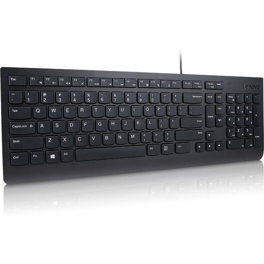 Lenovo Essential Wired Keyboard (Black) - US English 103P