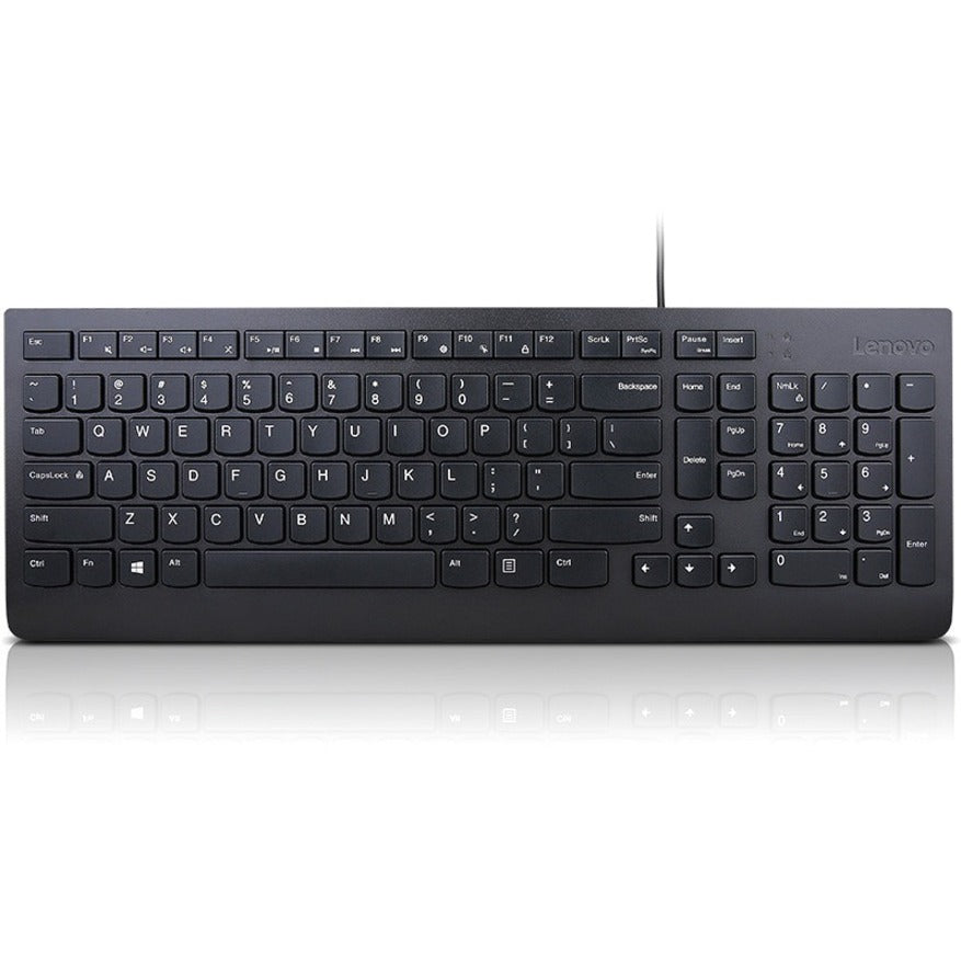 Lenovo Essential Wired Keyboard (Black) - US English 103P