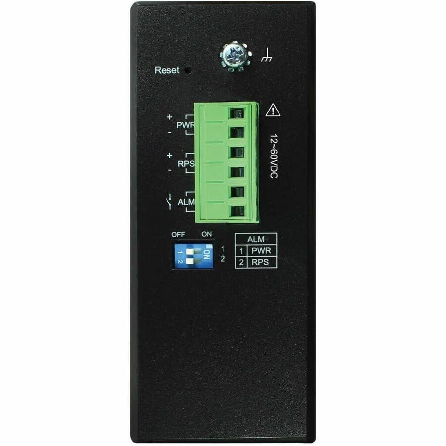 Eaton Tripp Lite Series 16-Port Lite Managed Industrial Gigabit Ethernet Switch - 10/100/1000 Mbps, -10° to 60°C, DIN Mount, TAA