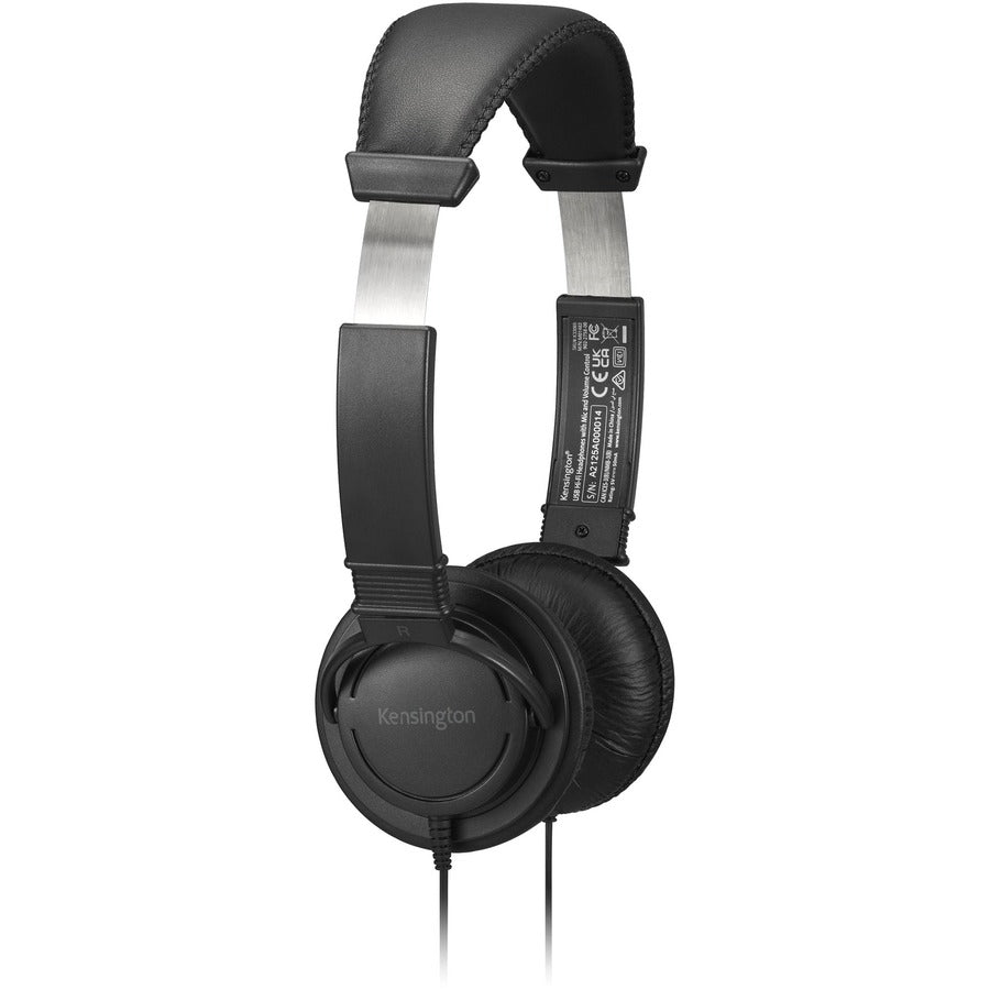 Kensington Classic Headset with Mic and Volume Control