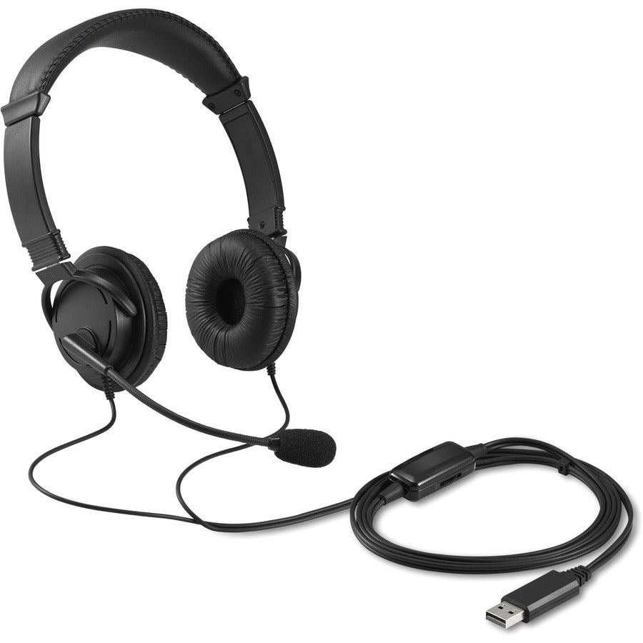 Kensington Classic Headset with Mic and Volume Control