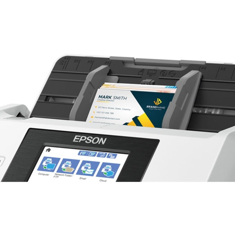 Epson DS-790WN Cordless Large Format ADF Scanner - 600 dpi Optical