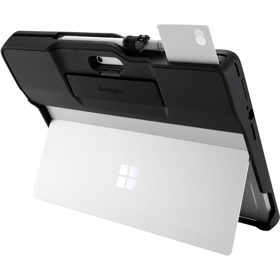 Kensington BlackBelt Rugged Case with Integrated Smart Card Reader (CAC) for Surface Pro 8