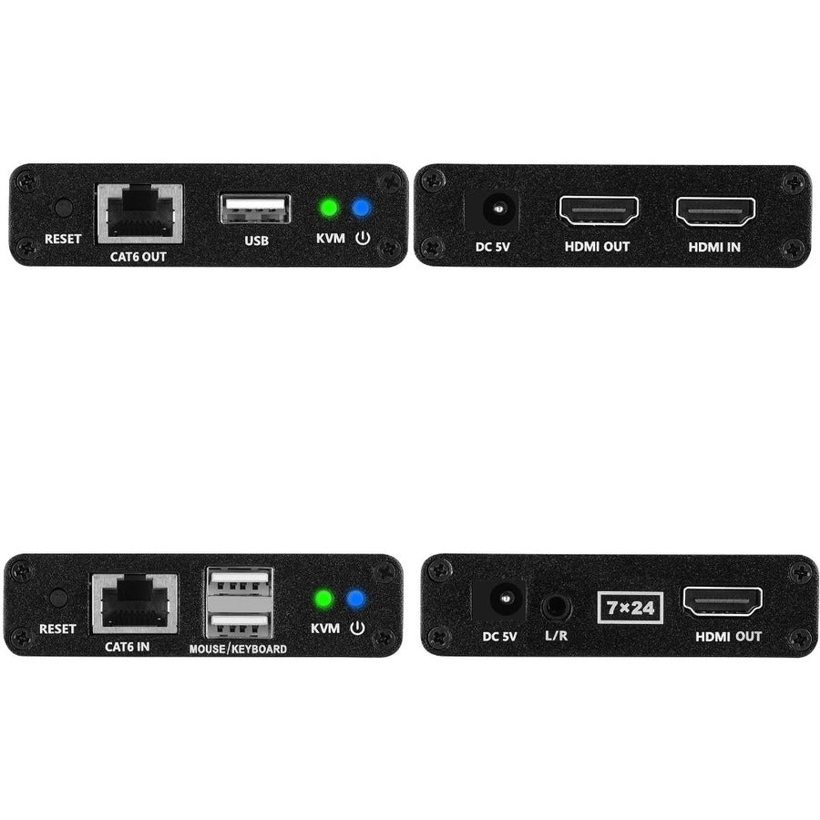 SIIG 1080p HDMI USB KVM Over Cat6 Extender - 70m