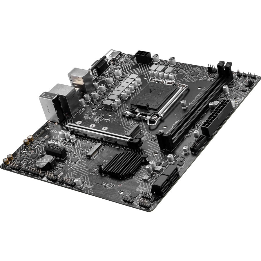 MSI H610M-G DDR4 Desktop Motherboard - Intel H610 Chipset - Socket LGA-1700 - Micro ATX