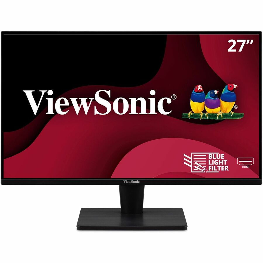 ViewSonic VA2715-2K-MHD 27 Inch 1440p LED Monitor with Adaptive Sync, Ultra-Thin Bezels, HDMI and DisplayPort Inputs for Home and Office