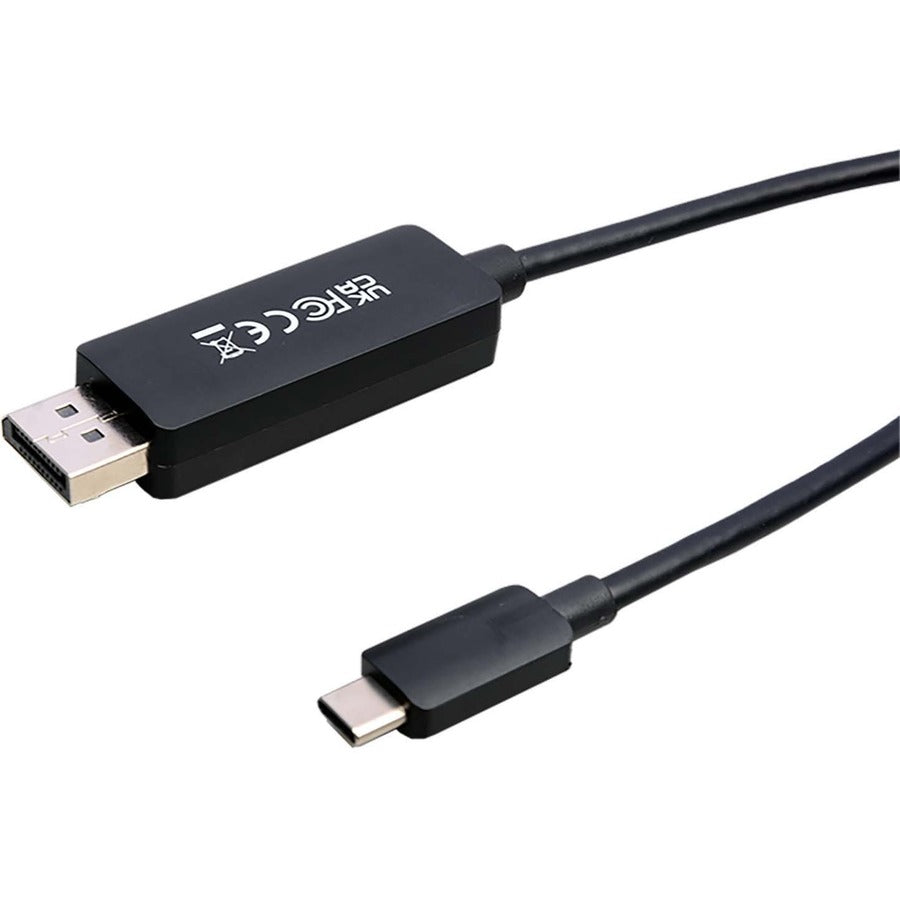 V7 USB-C Male to DisplayPort 1.4 Male 32.4 Gbps 8K/4K UHD