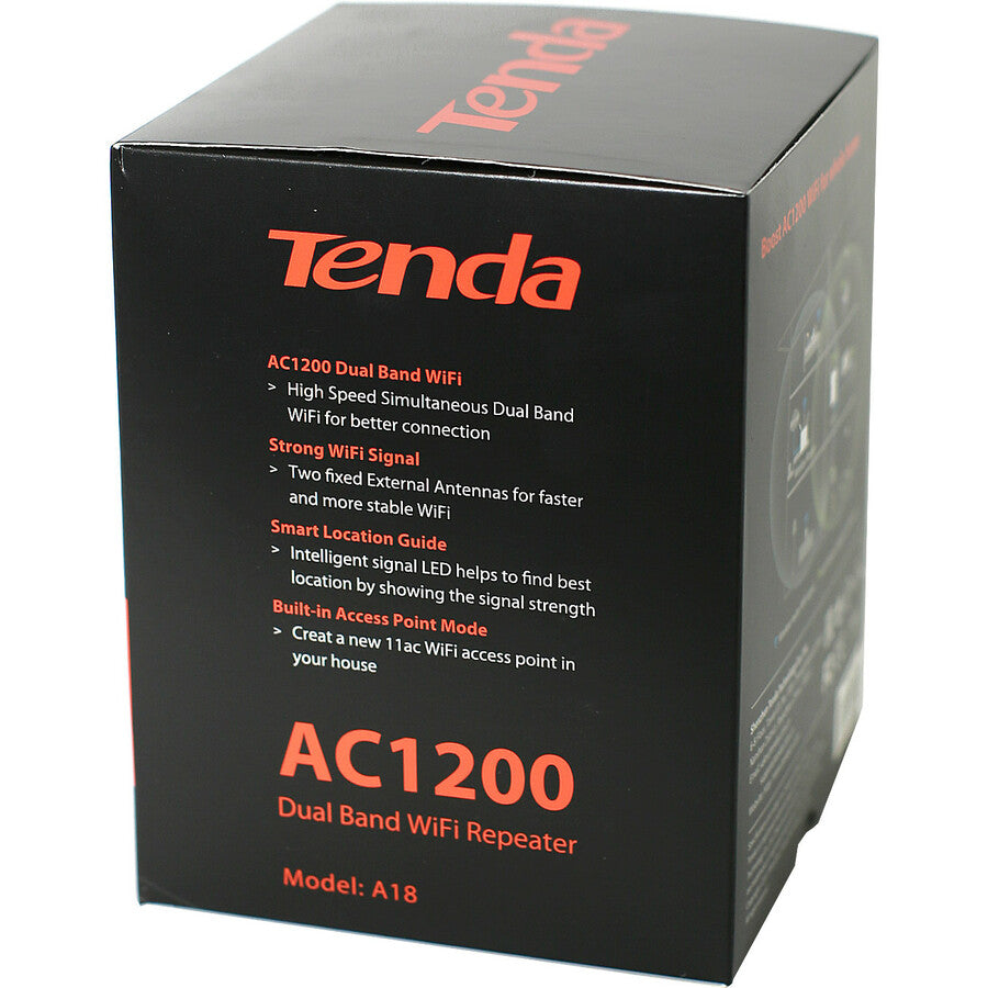 Tenda A18 IEEE 802.11ac 1.17 Gbit/s Wireless Range Extender