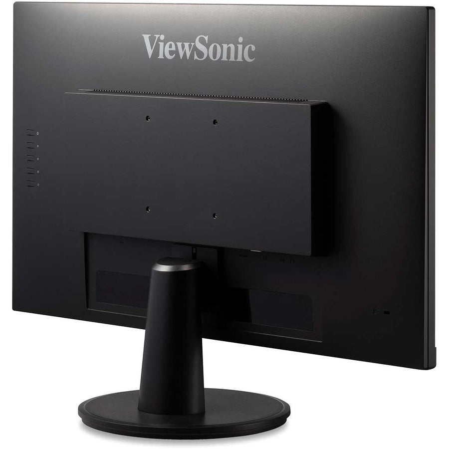 ViewSonic VA2447-MHU 24 Inch Full HD 1080p USB C Monitor with Ultra-Thin Bezel, AMD FreeSync, 100Hz, Eye Care, 15W Charging, HDMI, and VGA Inputs for Home and Office