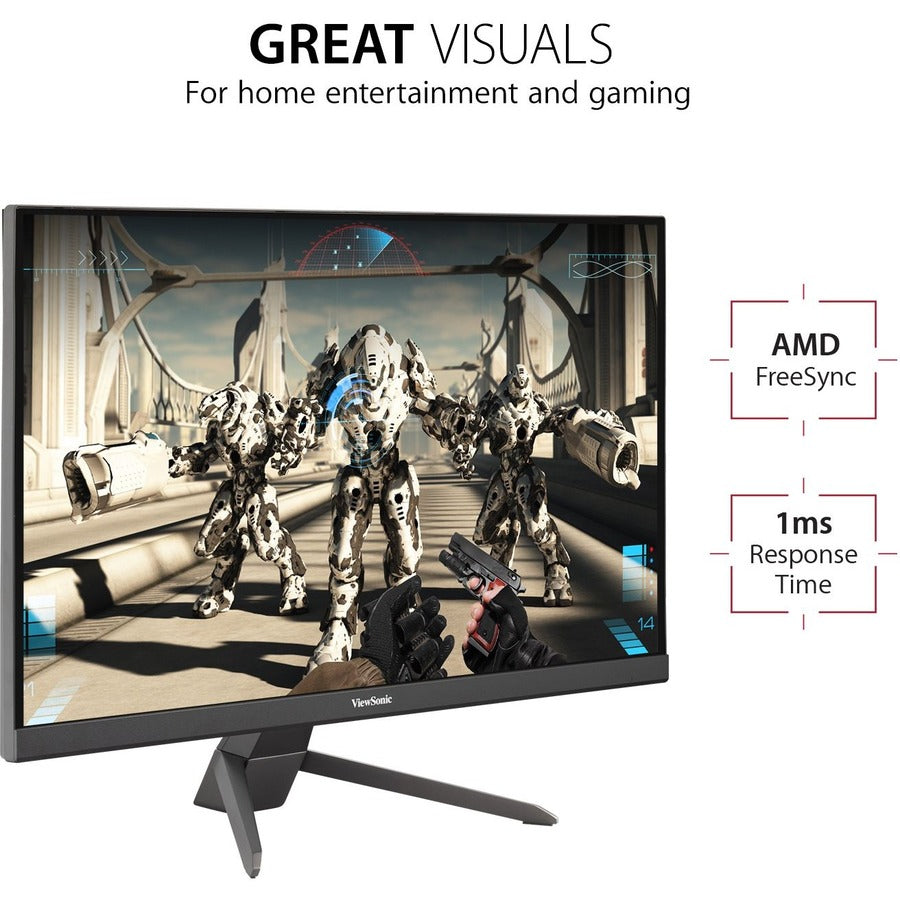 ViewSonic VX2267-MHD 22 Inch 1080p Gaming Monitor with 100Hz, 1ms, Ultra-Thin Bezels, FreeSync, Eye Care, HDMI, VGA, and DP