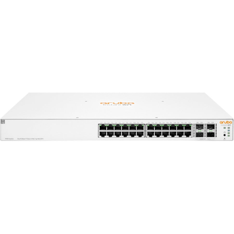 HPE Instant On 1930 24G Class4 PoE 4SFP/SFP+ 370W Switch