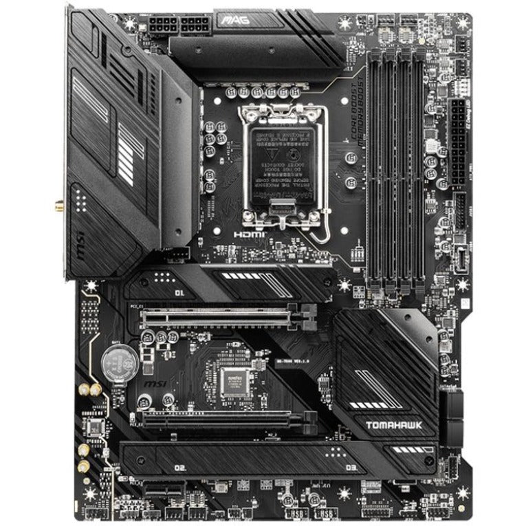 MSI MAG B760 TOMAHAWK WIFI DDR4 Gaming Desktop Motherboard - Intel B760 Chipset - Socket LGA-1700 - ATX