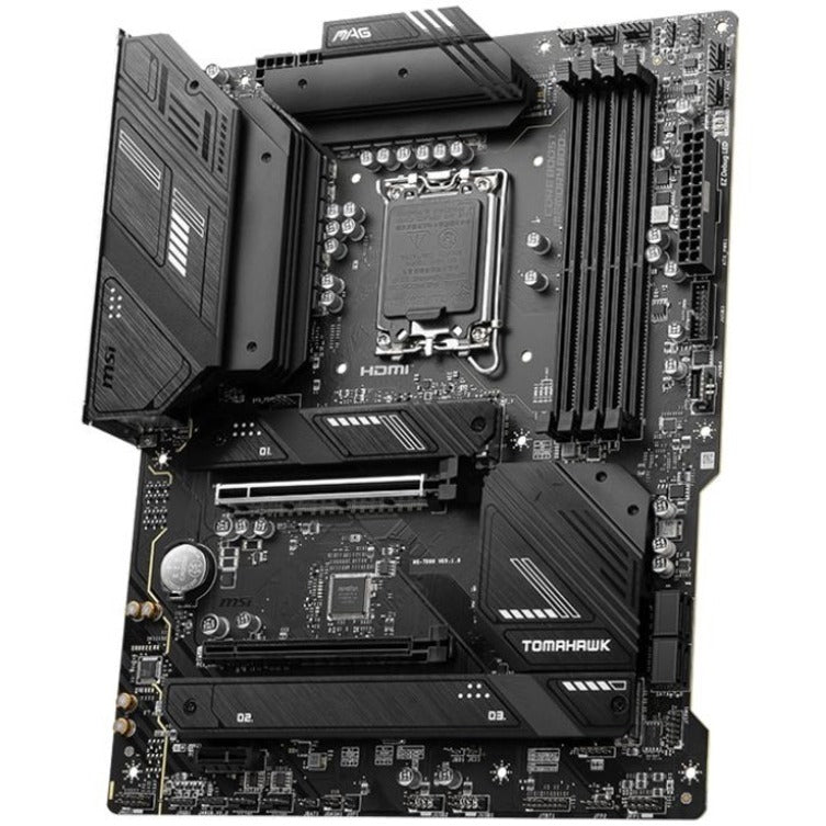 MSI MAG B760 TOMAHAWK WIFI DDR4 Gaming Desktop Motherboard - Intel B760 Chipset - Socket LGA-1700 - ATX