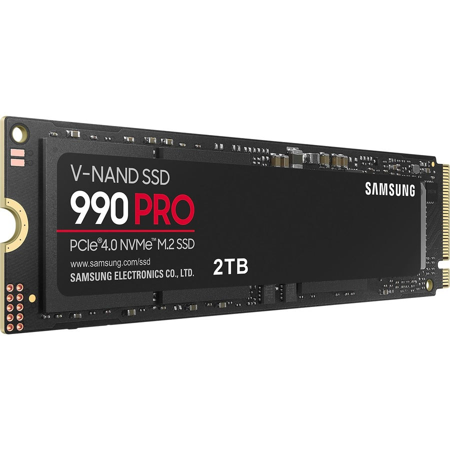 Samsung 990 PRO MZ-V9P2T0B/AM 2 TB Solid State Drive - M.2 2280 Internal - PCI Express NVMe (PCI Express NVMe 4.0 x4)