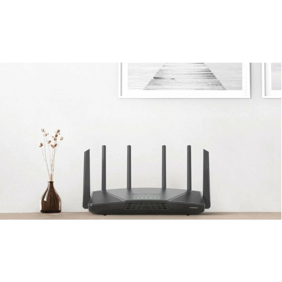 Synology RT6600ax Wi-Fi 6 IEEE 802.11ax Ethernet Wireless Router