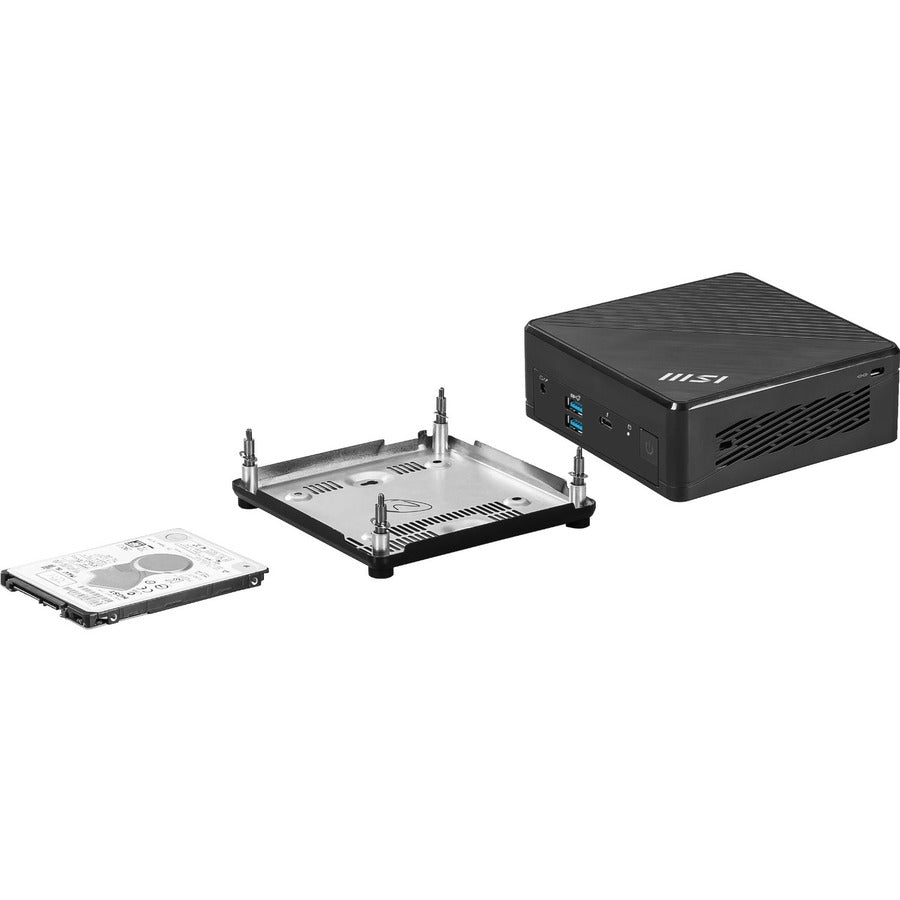 MSI Cubi 5 12M, NUC Mini PC Barebone, Intel Core i7-1255U CPU (not a fully configured system)