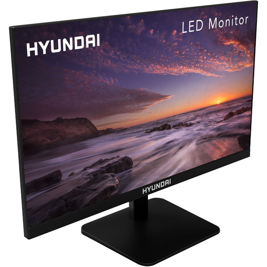 Hyundai 24-Inch Professional Office Monitor, 75Hz, 1080p Full HD (1920x1080) LCD, HDMI and VGA, VESA Mountable, Black, 24FOM Series