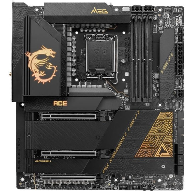 MSI MEG MEG Z790 Ace Gaming Desktop Motherboard - Intel Z790 Chipset - Socket LGA-1700 - Extended ATX