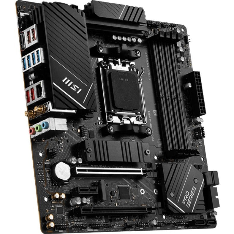 MSI MAG B650M MORTAR WIFI Gaming Desktop Motherboard - AMD B650 Chipset - Socket AM5 - Micro ATX