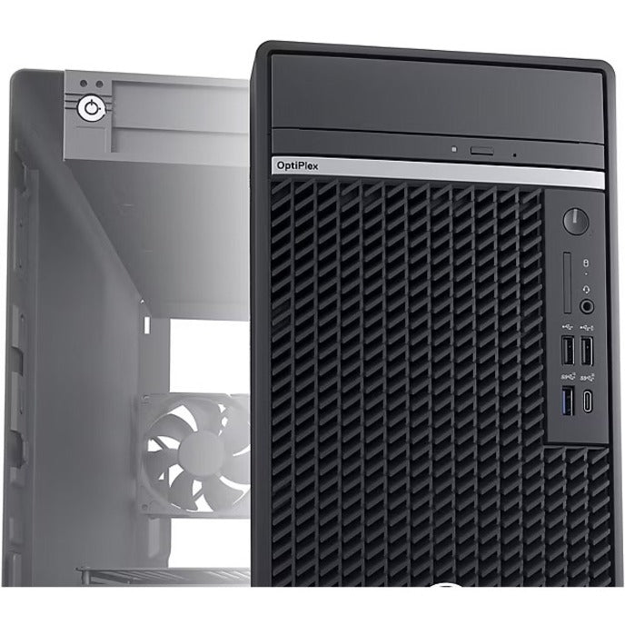 Dell OptiPlex 7000 7010 Desktop Computer - Intel Core i5 13th Gen i5-13500 - vPro Technology - 8 GB - 256 GB SSD - Tower - Black