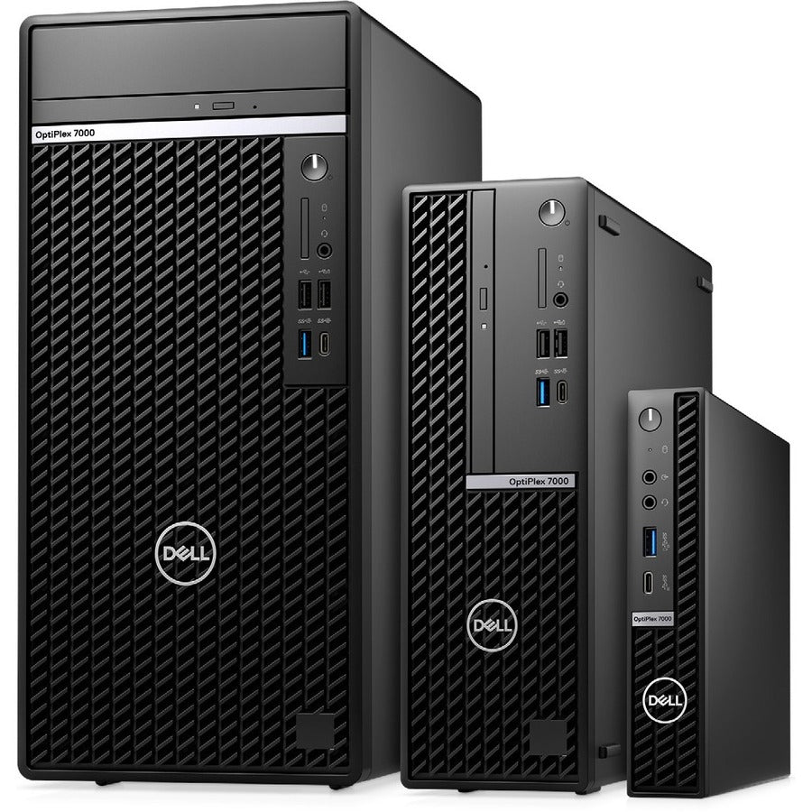 Dell OptiPlex 7000 7010 Desktop Computer - Intel Core i7 13th Gen i7-13700 - vPro Technology - 32 GB - 512 GB SSD - Black