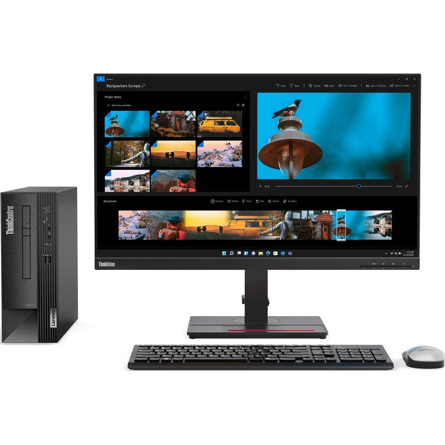 Lenovo ThinkCentre neo 50s Gen 4 12JF0002US Desktop Computer - Intel Core i5 13th Gen i5-13400 - 16 GB - 256 GB SSD - Small Form Factor - Black