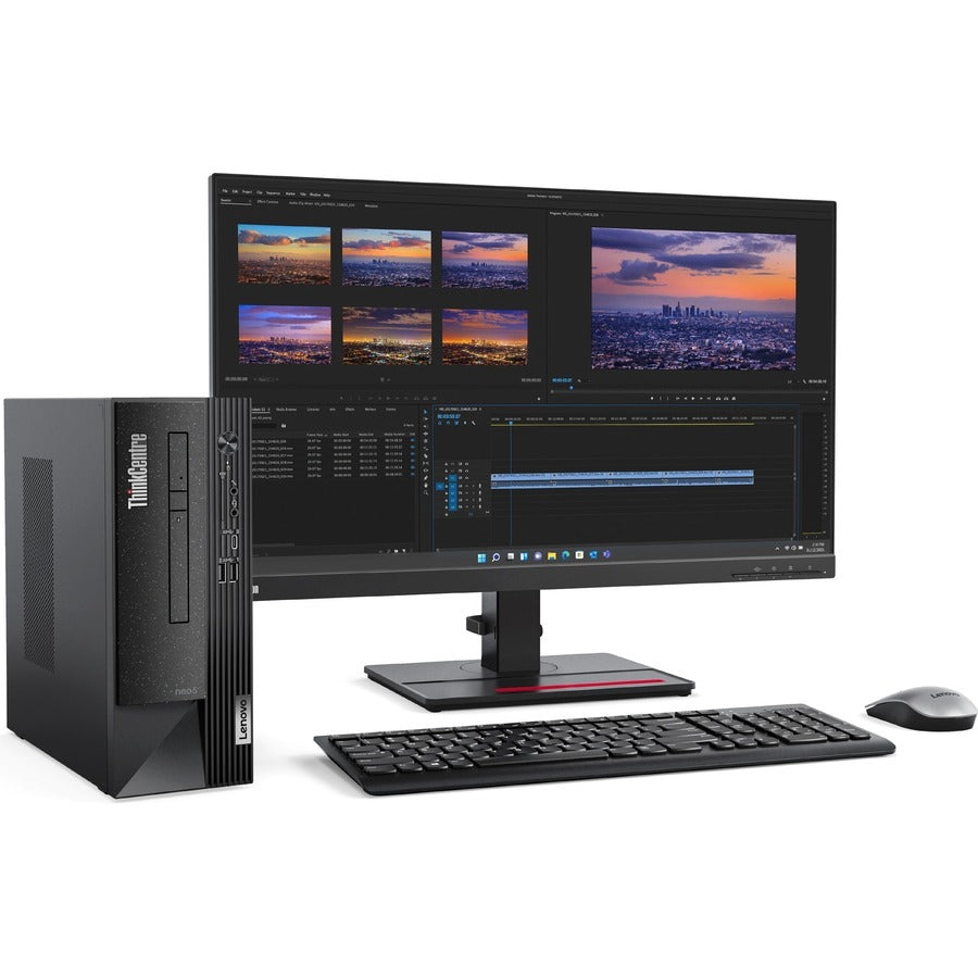 Lenovo ThinkCentre neo 50s Gen 4 12JF0002US Desktop Computer - Intel Core i5 13th Gen i5-13400 - 16 GB - 256 GB SSD - Small Form Factor - Black