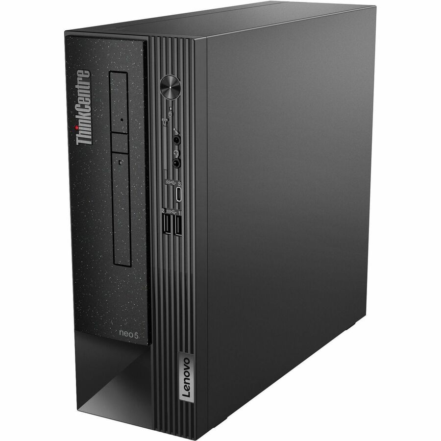 Lenovo ThinkCentre neo 50s Gen 4 12JF0000US Desktop Computer - Intel Core i5 13th Gen i5-13400 - 8 GB - 256 GB SSD - Small Form Factor - Black