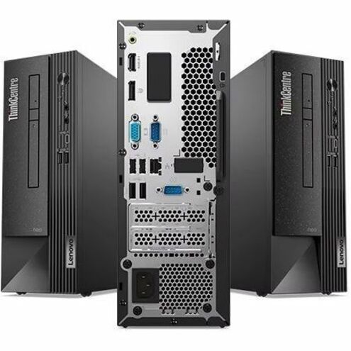 Lenovo ThinkCentre neo 50s Gen 4 12JF0000US Desktop Computer - Intel Core i5 13th Gen i5-13400 - 8 GB - 256 GB SSD - Small Form Factor - Black