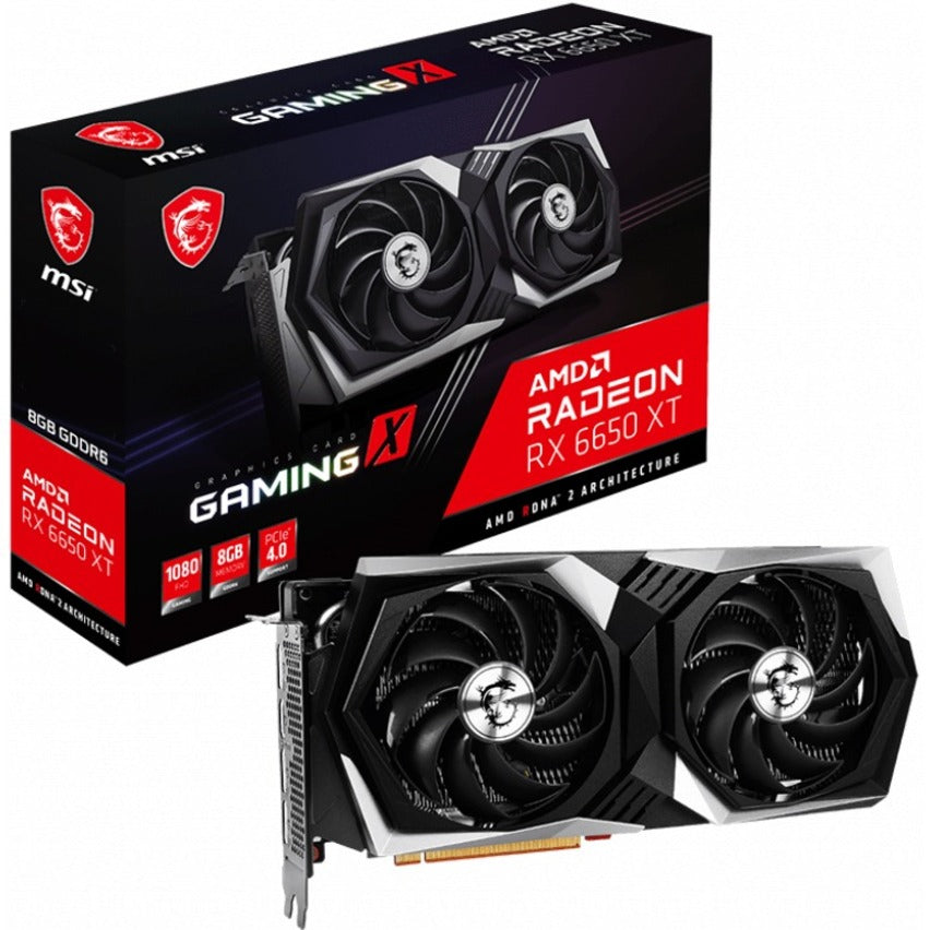 MSI AMD Radeon RX 6650 XT Graphic Card - 8 GB GDDR6