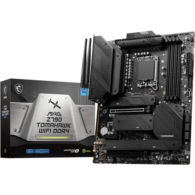 MSI MAG Z790 TOMAHAWK WIFI DDR4 Gaming Desktop Motherboard - Intel Z790 Chipset - Socket LGA-1700 - ATX