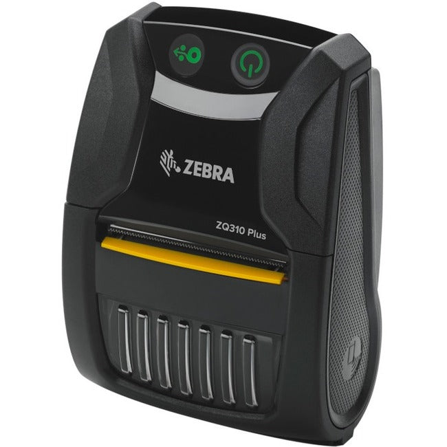 Zebra ZQ310 Plus Mobile, Industrial Direct Thermal Printer - Monochrome - Label/Receipt Print - Bluetooth - Near Field Communication (NFC) - Battery Included - With Cutter