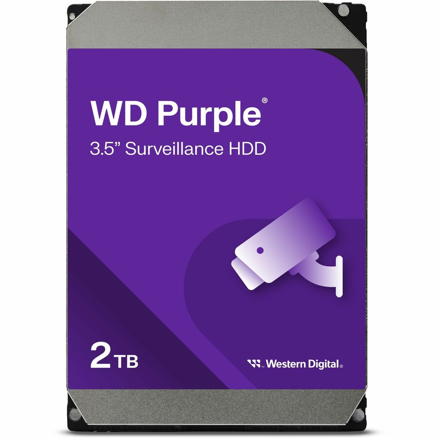 WD Purple WD23PURZ 2 TB Hard Drive - 3.5