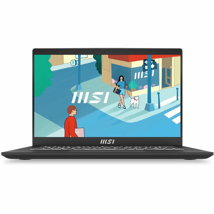 MSI Modern 14? Ultrabook Laptop, Intel Core i3-1215U, 8GB, 512GB SSD - Win 11 Home