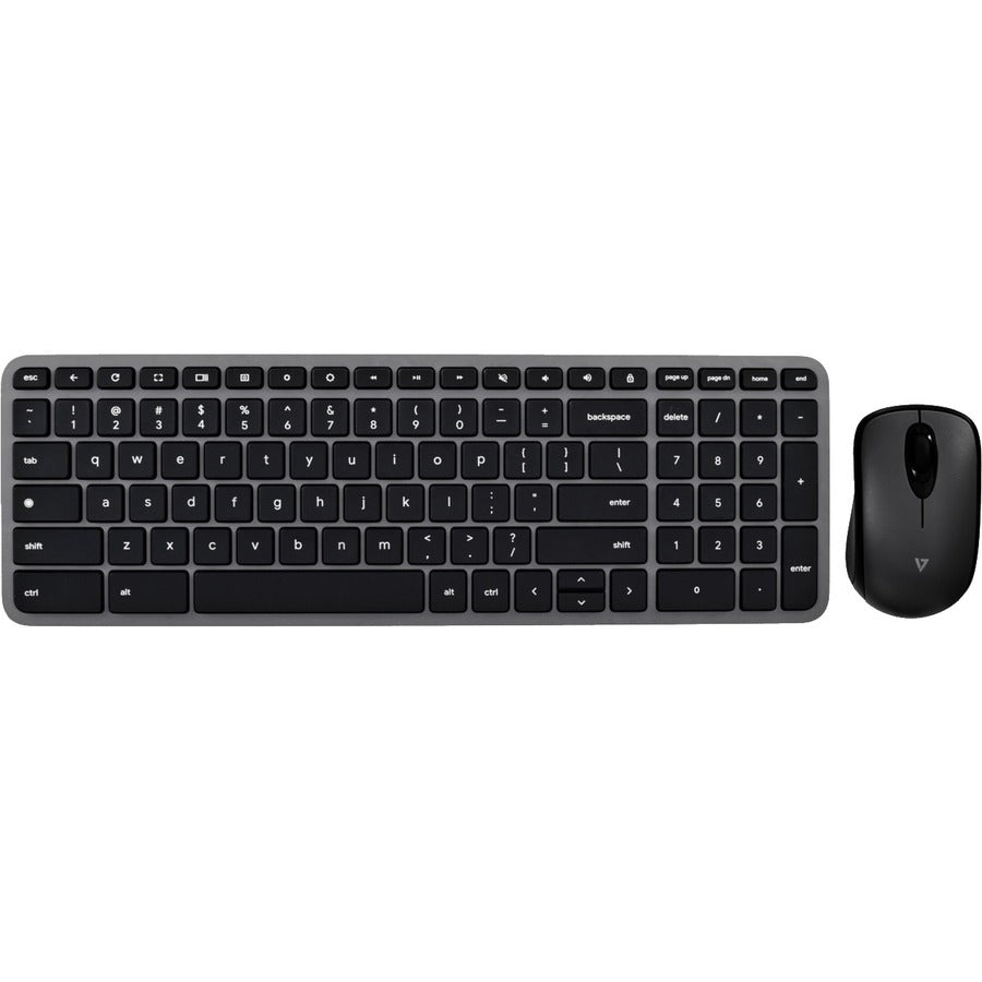 V7 Bluetooth Keyboard and Mouse Combo Chromebook Edition