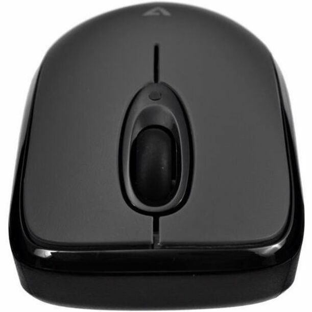 V7 Bluetooth 5.2 Compact Mouse - Black, Works with Chromebook Certified