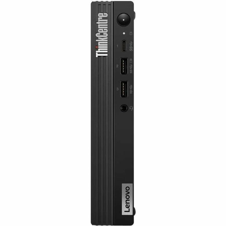 Lenovo ThinkCentre M70q Gen 4 12E30001US Desktop Computer - Core i5 13th Gen i5-13400T - 16 GB - 256 GB SSD - Tiny - Black