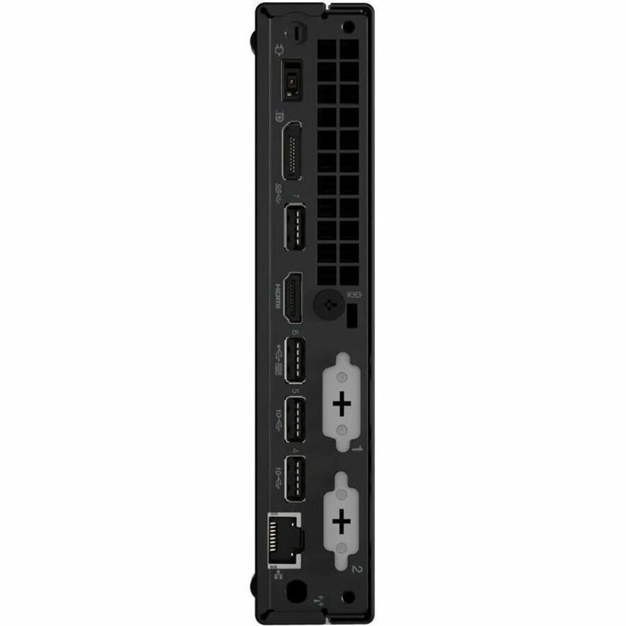 Lenovo ThinkCentre M70q Gen 4 12E30001US Desktop Computer - Core i5 13th Gen i5-13400T - 16 GB - 256 GB SSD - Tiny - Black