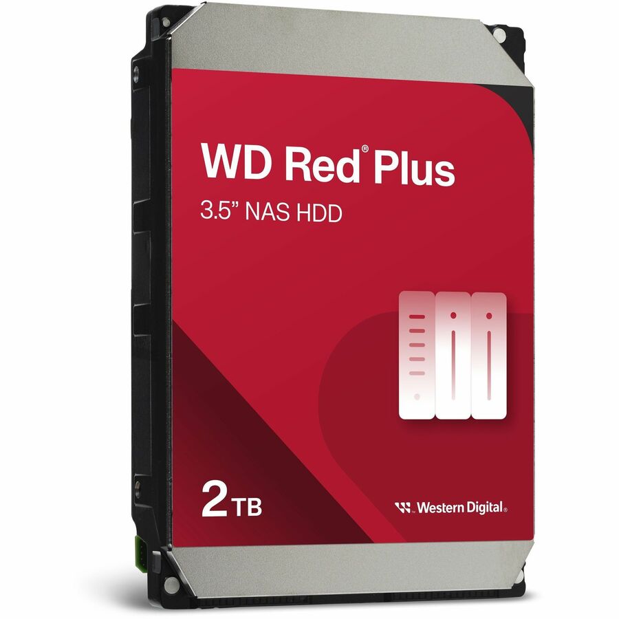 WD Red Plus WD20EFPX 2 TB Hard Drive - 3.5