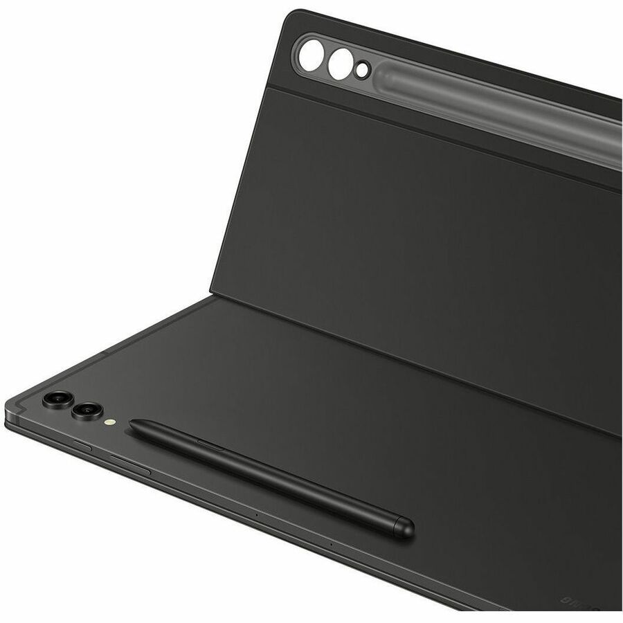 Samsung Book Cover Keyboard/Cover Case (Book Fold) Samsung Galaxy Tab S9 Ultra Tablet, Stylus - Black